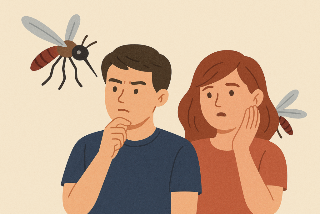 mosquito and people