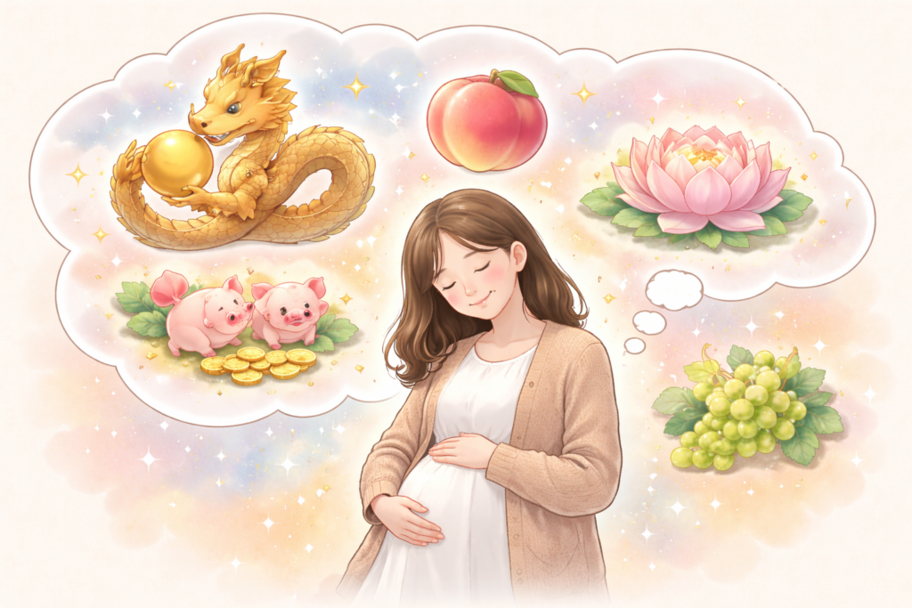 taemong-story-pregnancy-dream-symbols-soft-illustration