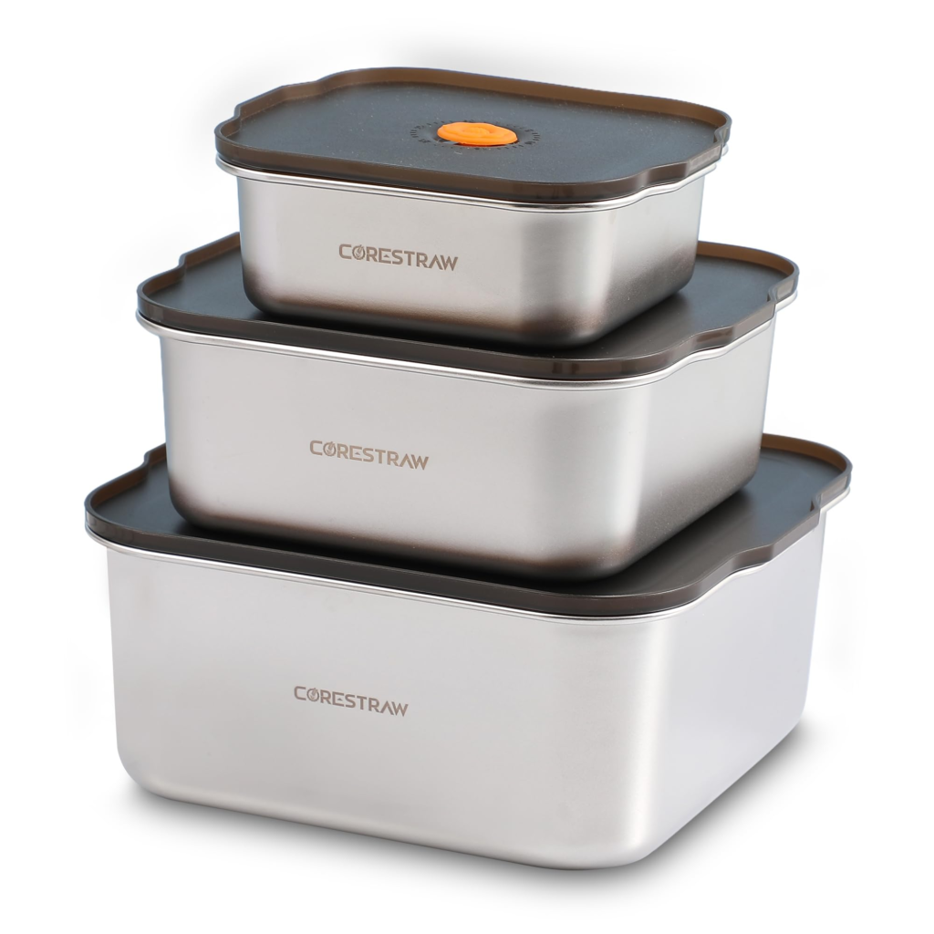 stainless steel food storage